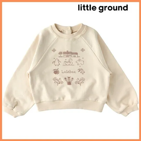 [현대백화점] [ *가을신상 리틀그라운드8 현대중동*][리틀그라운드8] 룰라비(75A12-334-04)데일리스웨트셔츠/아동여아 간절기 티셔츠 맨투맨 긴팔 선물 데일리 +할인쿠폰