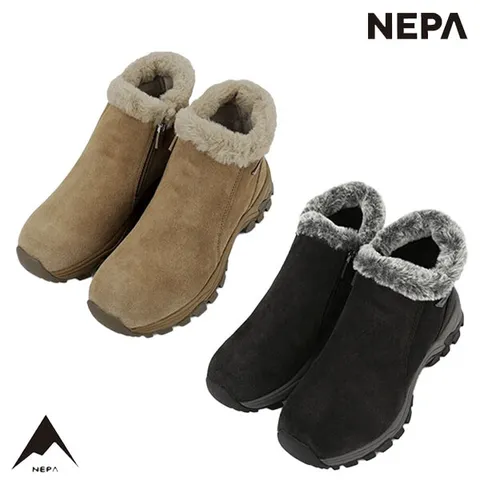 [현대백화점] [네파][트레킹화/부츠](7J87694) 여성 스텔라23 캐주얼 숏 타입 국산 방한부츠(접이식아이젠)(- 기존가 165.000원)