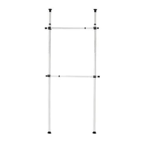 행거 옷걸이 옷장 드레스룸 기둥 함마톤 2단 280cm +할인쿠폰