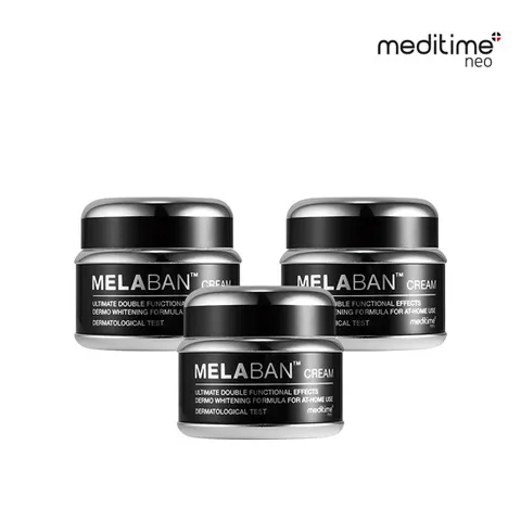 메디타임 멜라반 크림 50g×3ea/ 집에서 하는 기미 홈케어