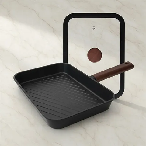 하우스웨어 인덕션마스터 티타늄 사각그릴팬 28cm