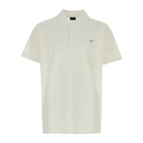 [해외배송][폴앤샤크] 화이트 반팔 폴로 셔츠 24411246 010 +할인쿠폰