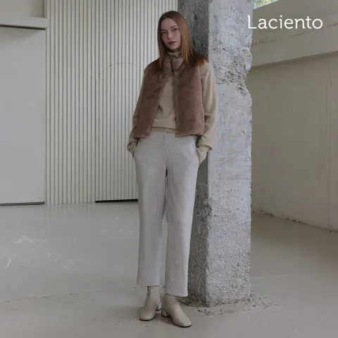 [론칭가 69000원]라씨엔토 니들펀치 세미배기 팬츠 1종 - 현대Hmall