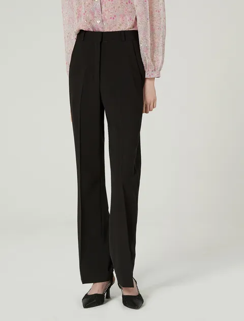 [현대백화점] 더레니본 히든여밈 스트레이트 팬츠 RE41C3PT713