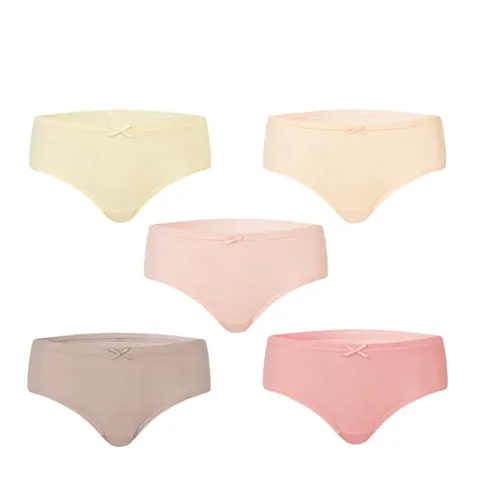 [하프클럽/BYC]60수-단색미디요일팬티(5매입) WNS1514