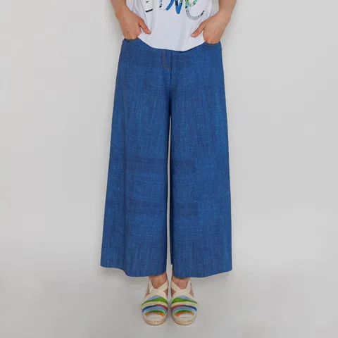 [디아스토리] 데님라이크 슈퍼와이드 팬츠 (AHMPPT23)_DB +할인쿠폰