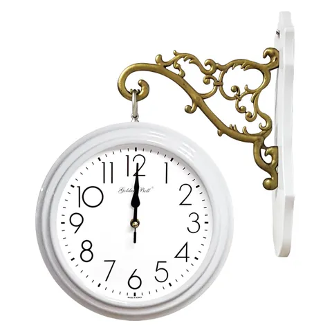 PM2304 양면 벽시계 화이트 제조한국 +할인쿠폰