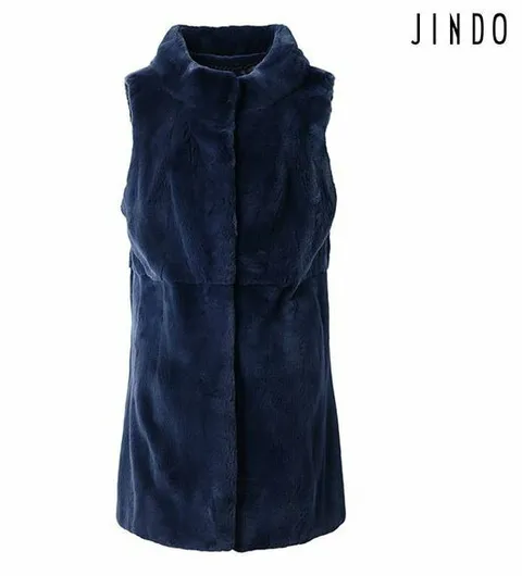 [진도 모피] 플럭 밍크 베스트(HMVH02CM) +할인쿠폰