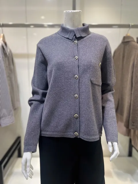 [현대백화점] 요하넥스 JH. 하이넥 오픈 니트 가디건 (Z5D1N118)