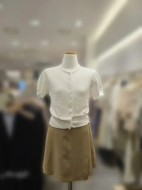 [현대백화점] [라인어디션](N712) (NKCDPG0200)프릴 디테일 가디건