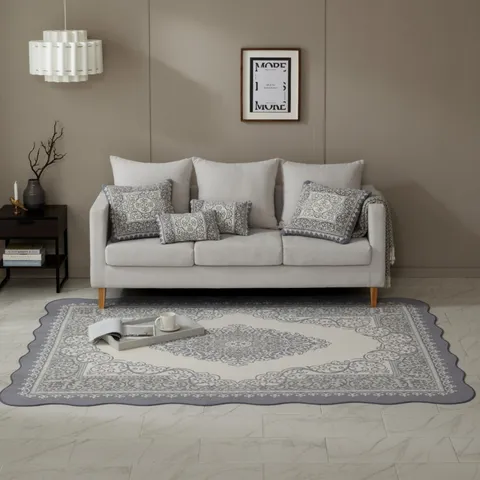 [한스컬렉션] 셔닐 자카드 겨울 카페트 점보특대형 3종 세트 - 현대Hmall