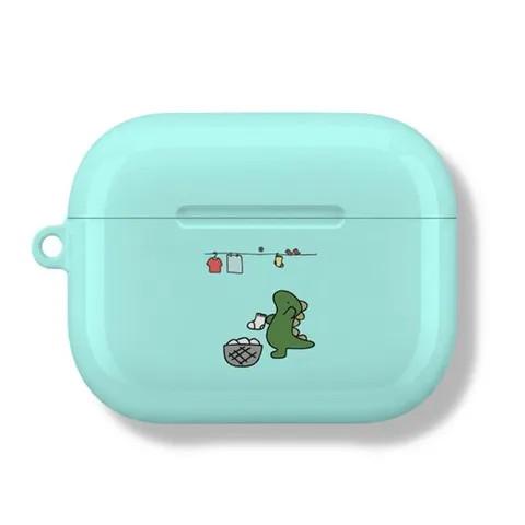 아칸 뽀송뽀송 에어팟프로 하드케이스