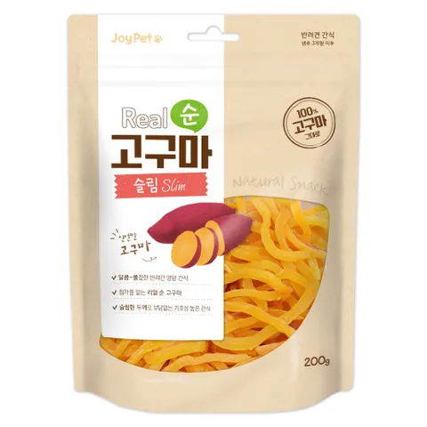 조이펫 리얼 순 고구마 슬림 강아지간식 200g