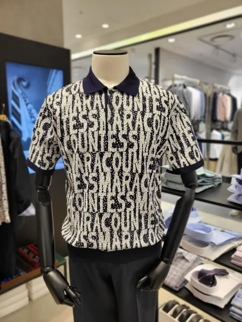 [현대백화점] [카운테스마라] 쿨맥스 면카라니트 반소매 (CSTY2C2310N0) +할인쿠폰