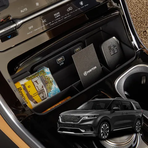 메이튼 4세대 카니발 KA4 튜닝 용품 센터페시아 수납 트레이