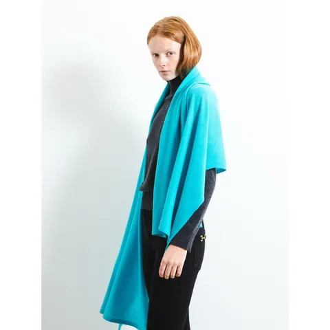 [PURE CASHMERE NYC] Oversized Scarf_French Blue +할인쿠폰