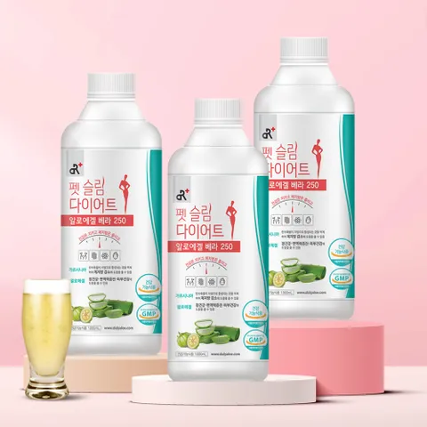 펫슬림 다이어트 알로에겔 베라250 3병