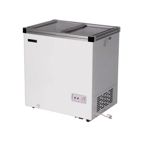 소형냉동고 아이스크림 미니 140L 유리 키스템 KIS-SD14F 1년보증AS