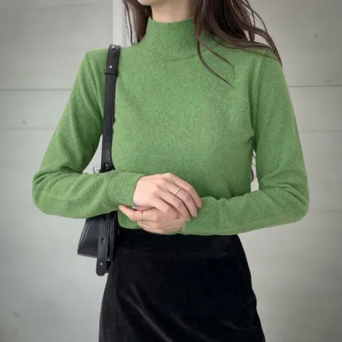 |KST9DEE|여성 비비드 컬러 8종 반목 니트 이너티 풀오버