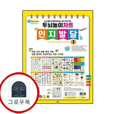 [이룸아이] 두뇌놀이차트 인지발달 1