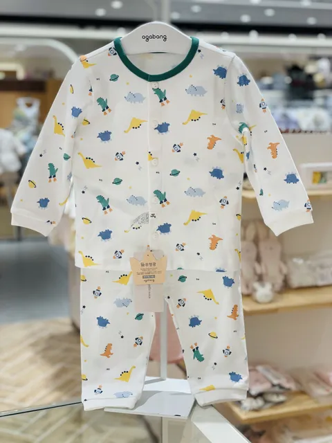 [현대백화점] [아가방] 티노 내의 (01S157602)  유아 아기 봄 내복상하