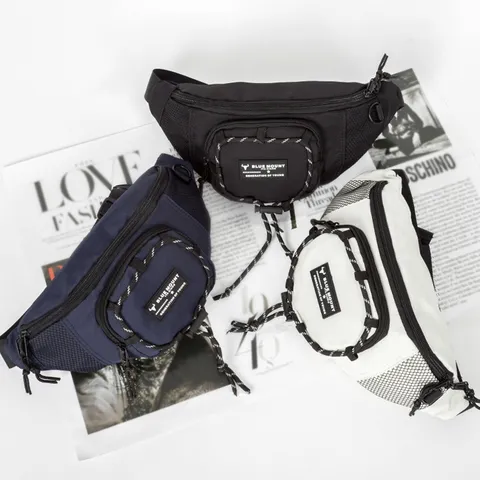 레네 남자 여행 스포츠 가벼운 레터링 힙색 가방 G14523 +할인쿠폰