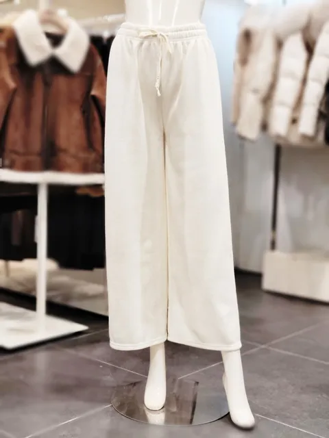 [현대백화점] [비지트인뉴욕] 기모 일자 팬츠 VBBLP66 +할인쿠폰