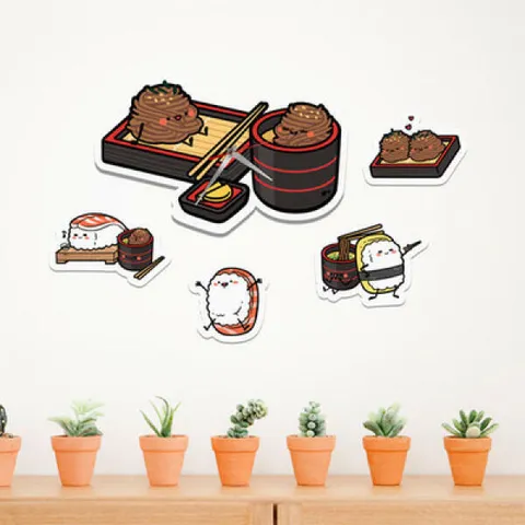 아트박스/꾸밈 nb055-인테리어벽시계-소바와스시