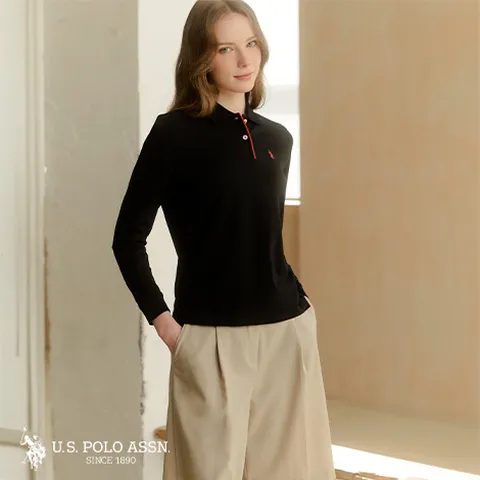 [U.S. POLO ASSN.] USPA 여성 26SS PQ 카라티셔츠 단품 - 현대Hmall