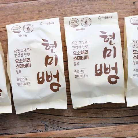 국내산 현미 뻥튀기 20g×10봉