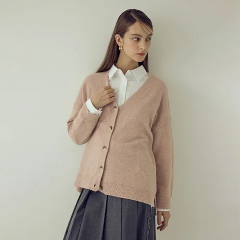 나이스클랍 브이넥 루즈핏 가디건 X256PWKA55 +할인쿠폰