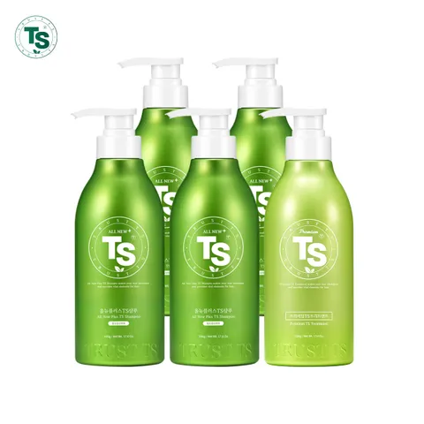 올뉴플러스 TS샴푸 500gx4개+프리미엄트리트먼트500gx1개 +할인쿠폰
