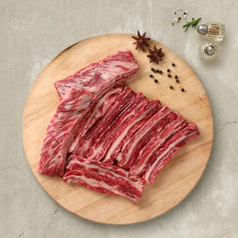 [투뿔한소] 1++ 한우 갈비살 200g x 2팩