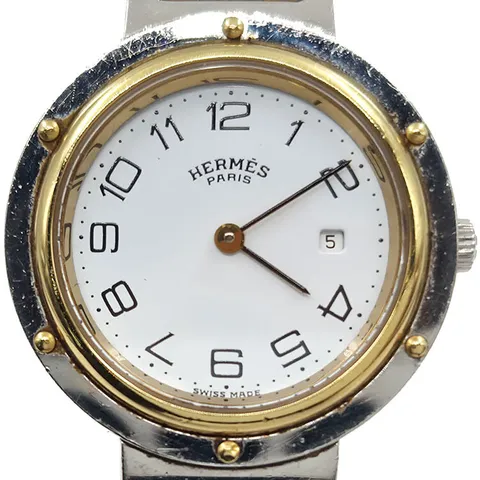 [중고] 에르메스 클리퍼 콤비 시계 122525013