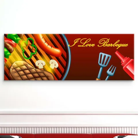 아트박스/꾸밈 cw493-바베큐좋아_대형노프레임