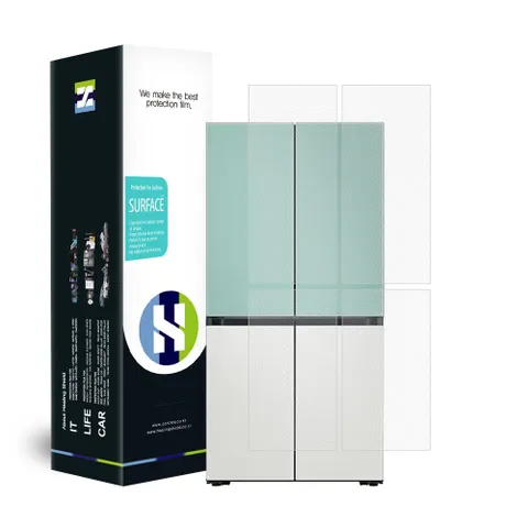 삼성 냉장고 비스포크 RF61R91C324 무광 외부보호필름 세트