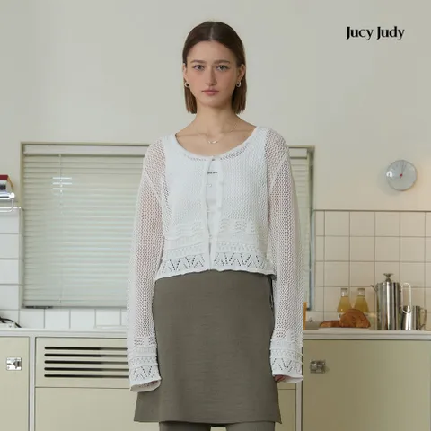 [쥬시쥬디] 크로셰니트가디건 JZKT321H