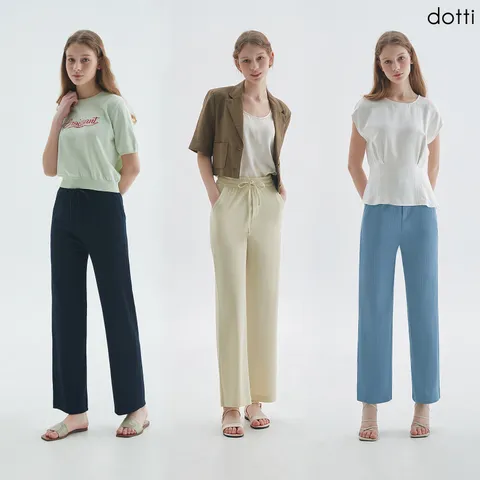 [도티 dotti] 도티 여성 24SS 이지 차르르 팬츠 3종 (PWGS) 