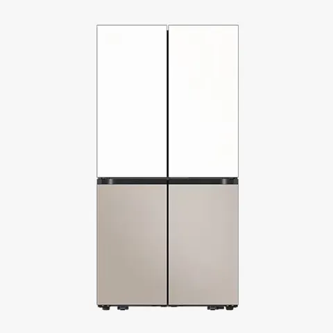 삼성전자 비스포크 AI 냉장고 4도어 902L 에센셜화이트 베이지 RM70F90M2ZG +할인쿠폰