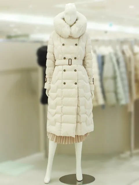 [현대백화점] [나이스클랍] 트렌치형 롱다운 (A234PWDB17)