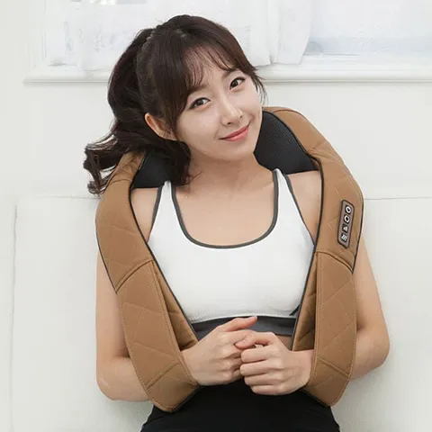 닥터웰 프리미엄 어깨안마기 온열 목안마기 마사지기(적외선 본체 + 품질보증서)
