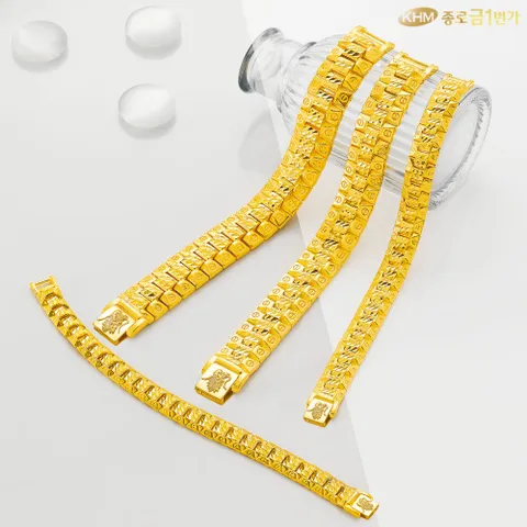 [종로금1번가] 남자 순금 팔찌 패트릭 드래곤 24K 37.5g