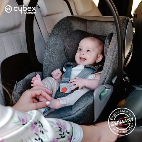 [현대백화점] [직영스토어] 싸이벡스 클라우드티 아이사이즈 신생아 바구니 회전형 카시트 / 클라우드 T