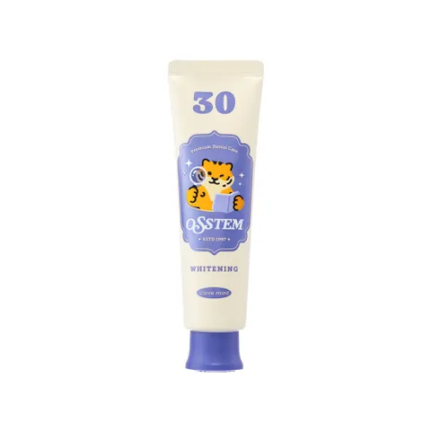 오스템 30 치아미백제 화이트닝 미백치약 80g 12개입