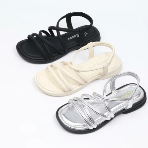 여자 썸머 무지 글래디에이터 스트랩 캐주얼 샌들 +할인쿠폰