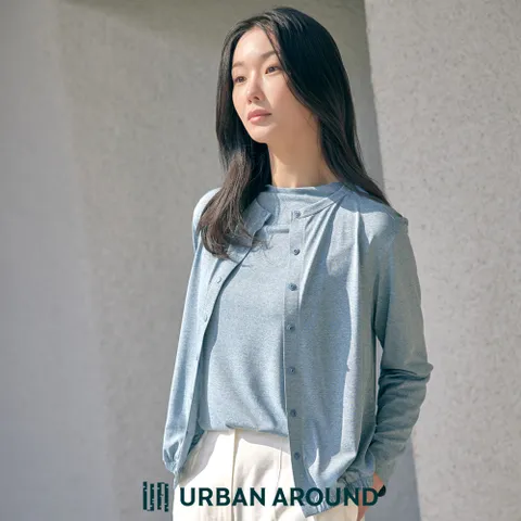 [런칭가 99000원] 어반어라운드 25SS  액티브 가디건+티셔츠 2종