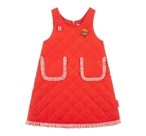 [현대백화점] 베베드피노 BP44OP446 레이첼 퀼팅 프릴 드레스