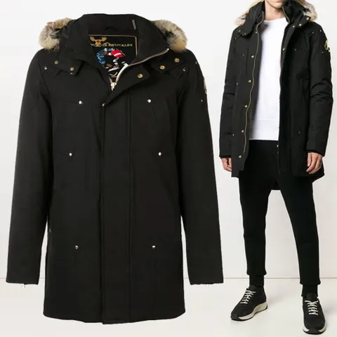 [Moose Knuckles] 18F/W 서머셋 퍼후드 패딩 자켓 블랙 MK7588MPP 294 +할인쿠폰