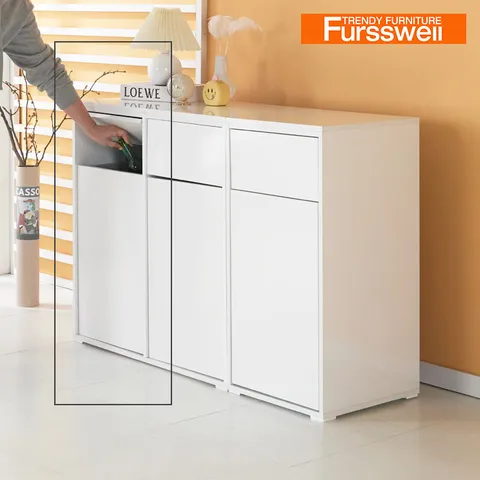 [추천상품평 문화상품권1만원혜택]퍼스웰 리뉴 LPM 분리수거함 휴지통수납장 세탁빨래함1칸(NC_020)