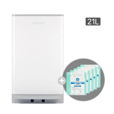 매직캔 휴지동 스텔라 21L 250사이즈 (추가 리필 5롤) 냄새차단 쓰레기통